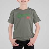 Retro Christmas December 25 T Shirt For Kid Retro Vintage Script Holiday Trip - Wonder Print Shop
