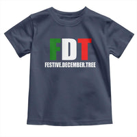 Subtle FDT Christmas Toddler T Shirt Hidden Message Funny Festive December Tree - Wonder Print Shop