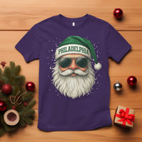 Christmas Philadelphia Fan T Shirt Funny Retro Santa Philly Lovers - Wonder Print Shop