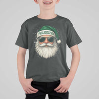 Christmas Philadelphia Fan T Shirt For Kid Funny Retro Santa Philly Lovers - Wonder Print Shop