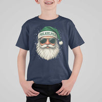 Christmas Philadelphia Fan T Shirt For Kid Funny Retro Santa Philly Lovers - Wonder Print Shop