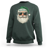 Christmas Philadelphia Fan Sweatshirt Funny Retro Santa Philly Lovers - Wonder Print Shop