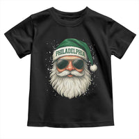 Christmas Philadelphia Fan Toddler T Shirt Funny Retro Santa Philly Lovers - Wonder Print Shop