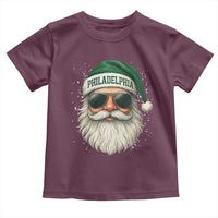 Christmas Philadelphia Fan Toddler T Shirt Funny Retro Santa Philly Lovers - Wonder Print Shop