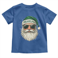 Christmas Philadelphia Fan Toddler T Shirt Funny Retro Santa Philly Lovers - Wonder Print Shop