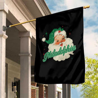Christmas Philadelphia Football Garden Flag Vintage Santa Philly Lovers - Wonder Print Shop