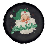 Christmas Philadelphia Football Spare Tire Cover Vintage Santa Philly Lovers - Wonder Print Shop