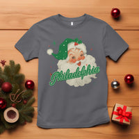 Christmas Philadelphia Football T Shirt Vintage Santa Philly Lovers - Wonder Print Shop