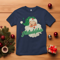Christmas Philadelphia Football T Shirt Vintage Santa Philly Lovers - Wonder Print Shop