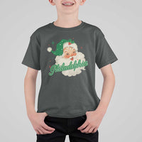 Christmas Philadelphia Football T Shirt For Kid Vintage Santa Philly Lovers - Wonder Print Shop
