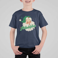 Christmas Philadelphia Football T Shirt For Kid Vintage Santa Philly Lovers - Wonder Print Shop