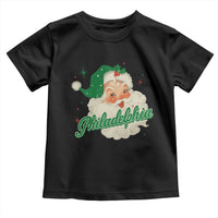 Christmas Philadelphia Football Toddler T Shirt Vintage Santa Philly Lovers - Wonder Print Shop
