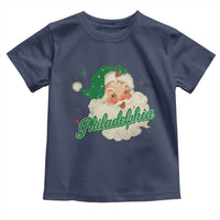 Christmas Philadelphia Football Toddler T Shirt Vintage Santa Philly Lovers - Wonder Print Shop