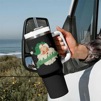 Christmas Philadelphia Football Tumbler With Handle Vintage Santa Philly Lovers - Wonder Print Shop