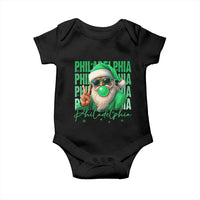 Philadelphia Football Christmas Baby Onesie Santa Retro Philly Fan - Wonder Print Shop