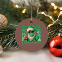 Philadelphia Football Christmas Ceramic Ornament Santa Retro Philly Fan - Wonder Print Shop