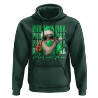 Philadelphia Football Christmas Hoodie Santa Retro Philly Fan - Wonder Print Shop