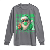 Philadelphia Football Christmas Long Sleeve Shirt Santa Retro Philly Fan - Wonder Print Shop