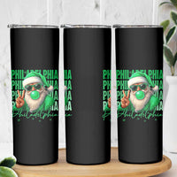 Philadelphia Football Christmas Skinny Tumbler Santa Retro Philly Fan - Wonder Print Shop