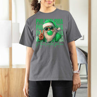 Philadelphia Football Christmas T Shirt For Women Santa Retro Philly Fan - Wonder Print Shop