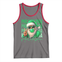 Philadelphia Football Christmas Tank Top Santa Retro Philly Fan - Wonder Print Shop