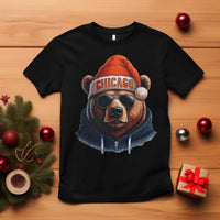 Vintage Chicago Football Christmas T Shirt Trendy Fan Gifts Game Day Apparel Bears Fan Gear - Wonder Print Shop