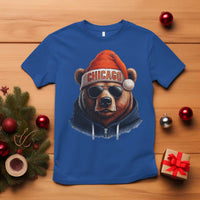 Vintage Chicago Football Christmas T Shirt Trendy Fan Gifts Game Day Apparel Bears Fan Gear - Wonder Print Shop