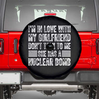 I'm In Love With My Girlfriend Spare Tire Cover Don't Talk to Me - Wonder Print Shop