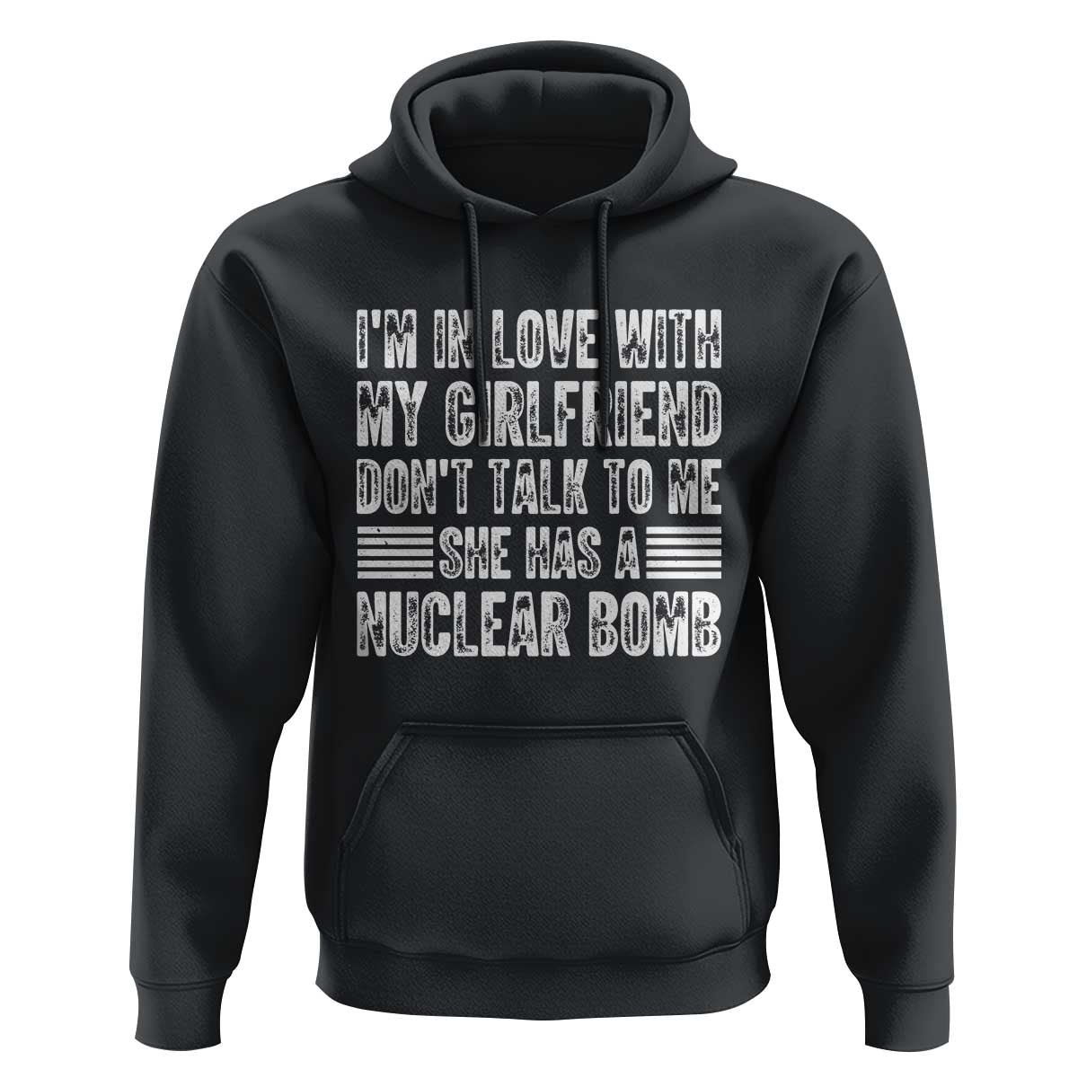I'm In Love With My Girlfriend Hoodie Don't Talk to Me - Wonder Print Shop