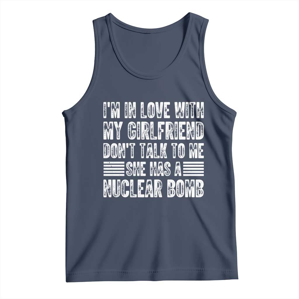 I'm In Love With My Girlfriend Tank Top Don't Talk to Me - Wonder Print Shop