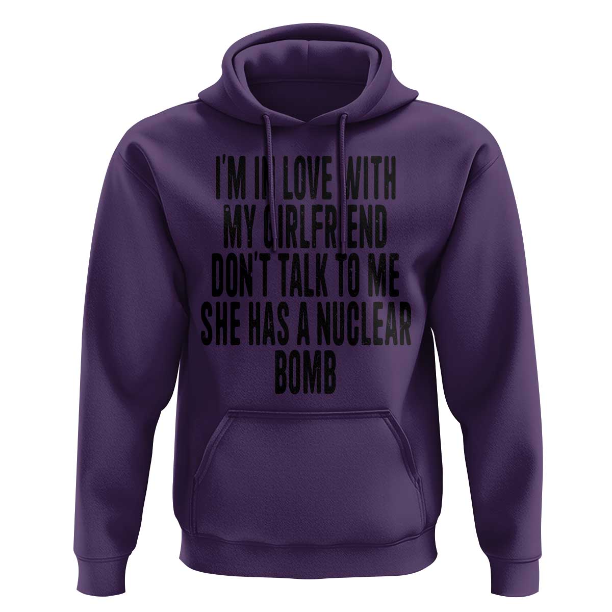I'm In Love With My Girlfriend Don't Talk To Me Hoodie Funny Relationship Boyfriend Gifts - Wonder Print Shop