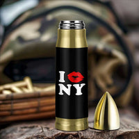 I Love NY Bullet Tumbler Sexy Lips Red Lipstick Kiss New York Lover Travel Gift - Wonder Print Shop