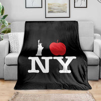 I Love NY Throw Blanket New York Lover Travel Gift