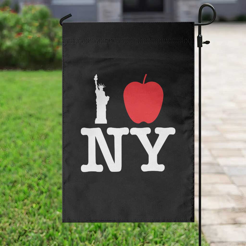 I Love NY Garden Flag New York Lover Travel Gift