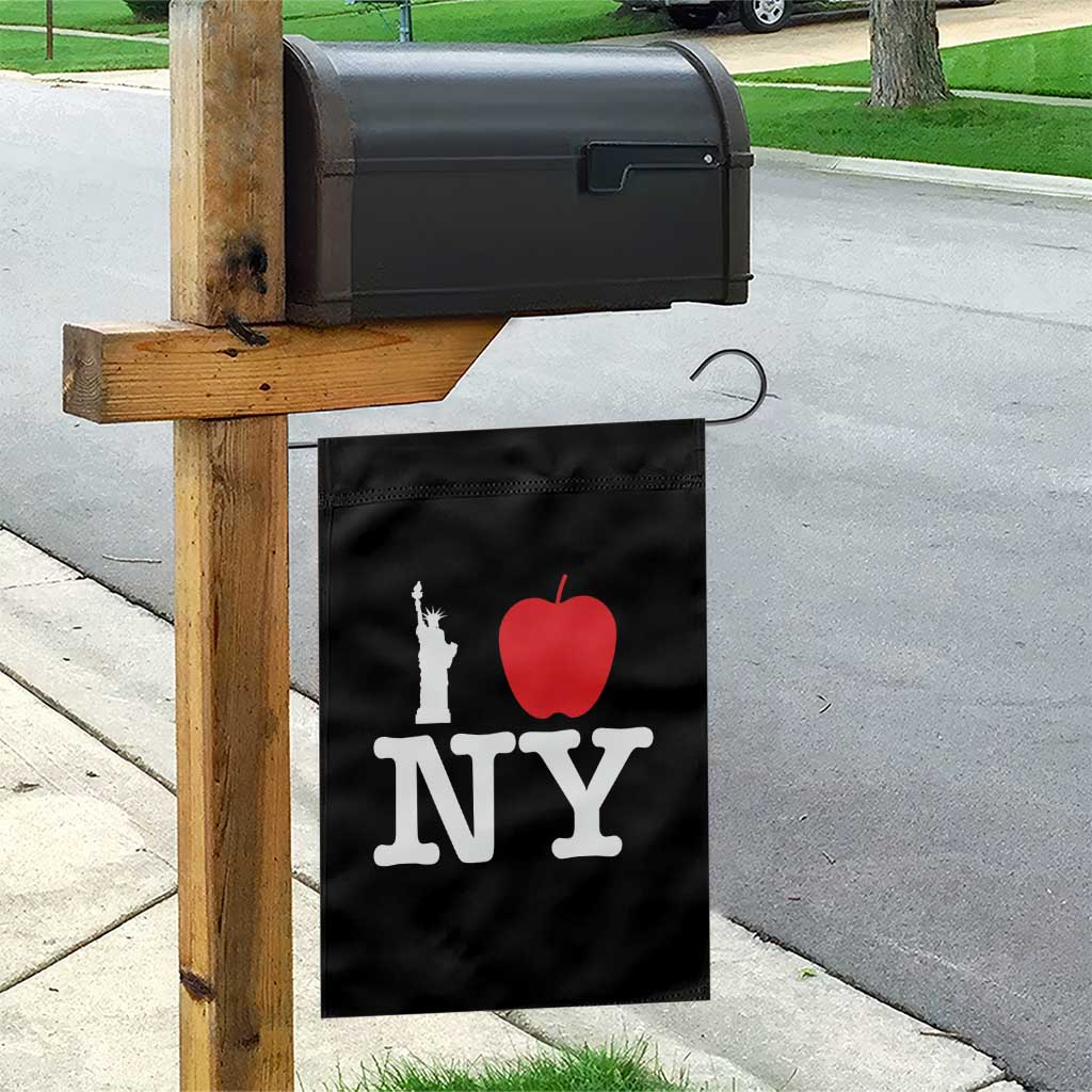 I Love NY Garden Flag New York Lover Travel Gift