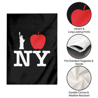 I Love NY Garden Flag New York Lover Travel Gift
