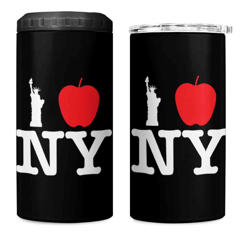 I Love NY 4 in 1 Can Cooler Tumbler New York Lover Travel Gift