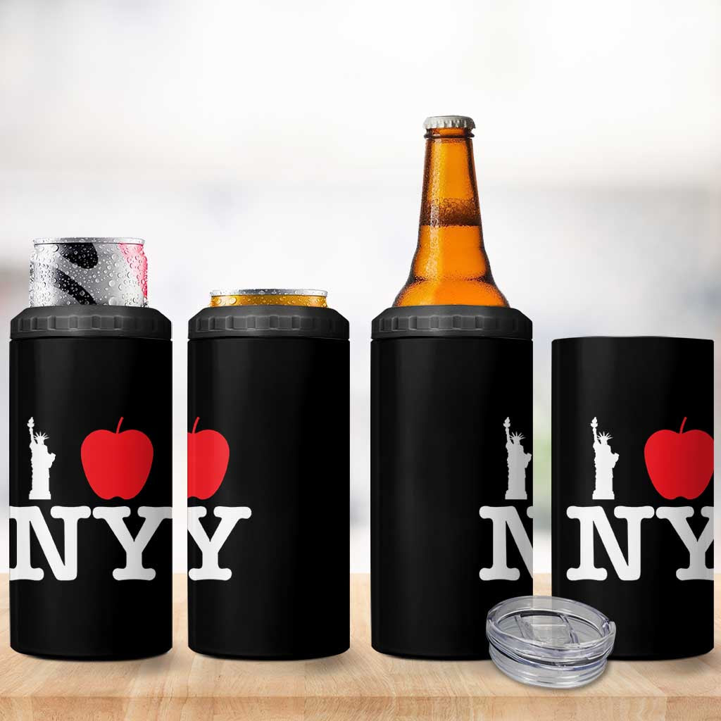 I Love NY 4 in 1 Can Cooler Tumbler New York Lover Travel Gift
