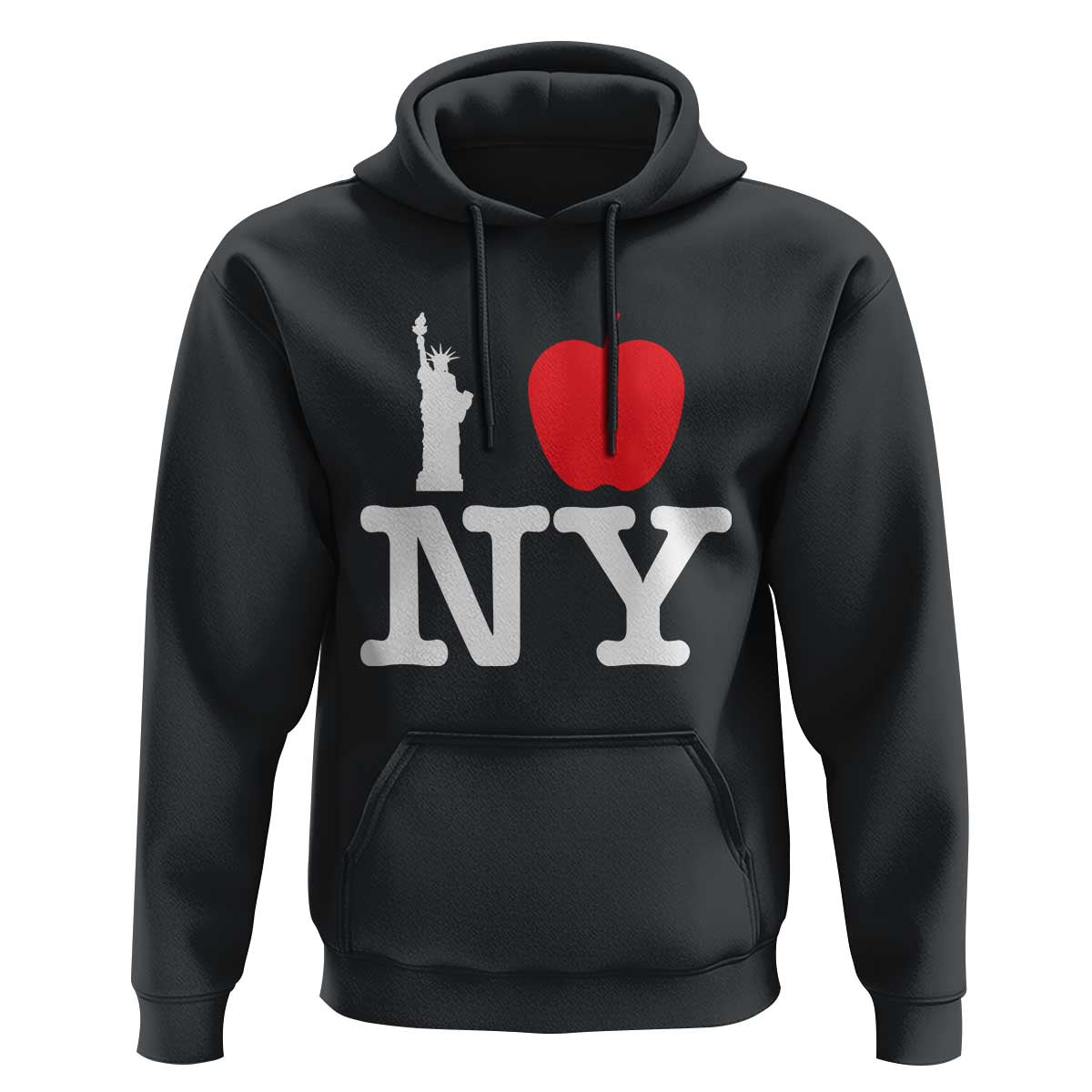 I Love NY Hoodie New York Lover Travel Gift - Wonder Print Shop