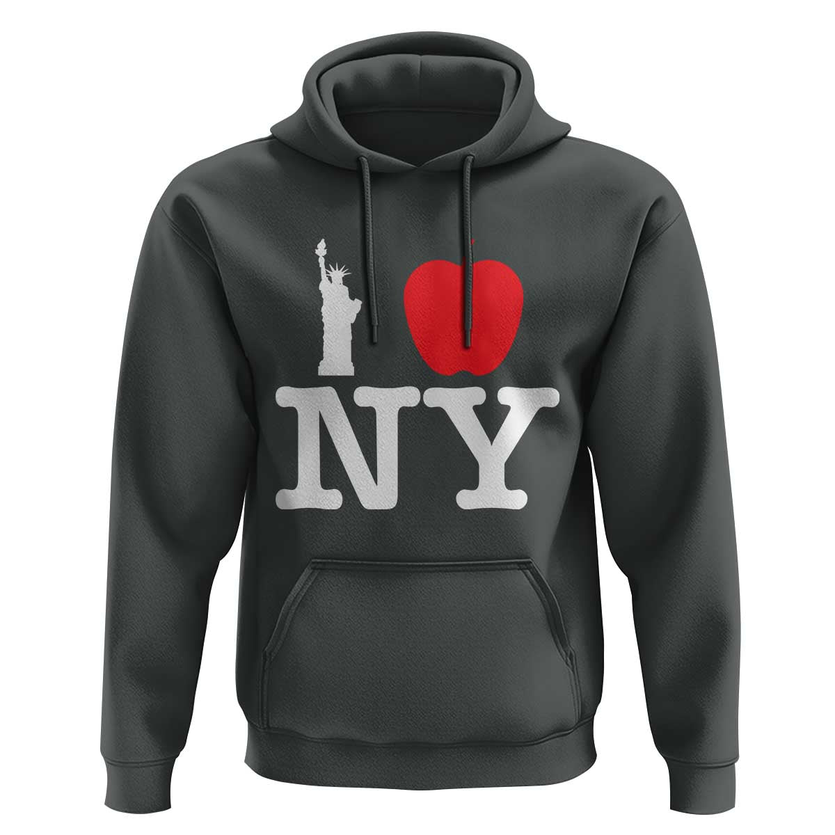 I Love NY Hoodie New York Lover Travel Gift - Wonder Print Shop