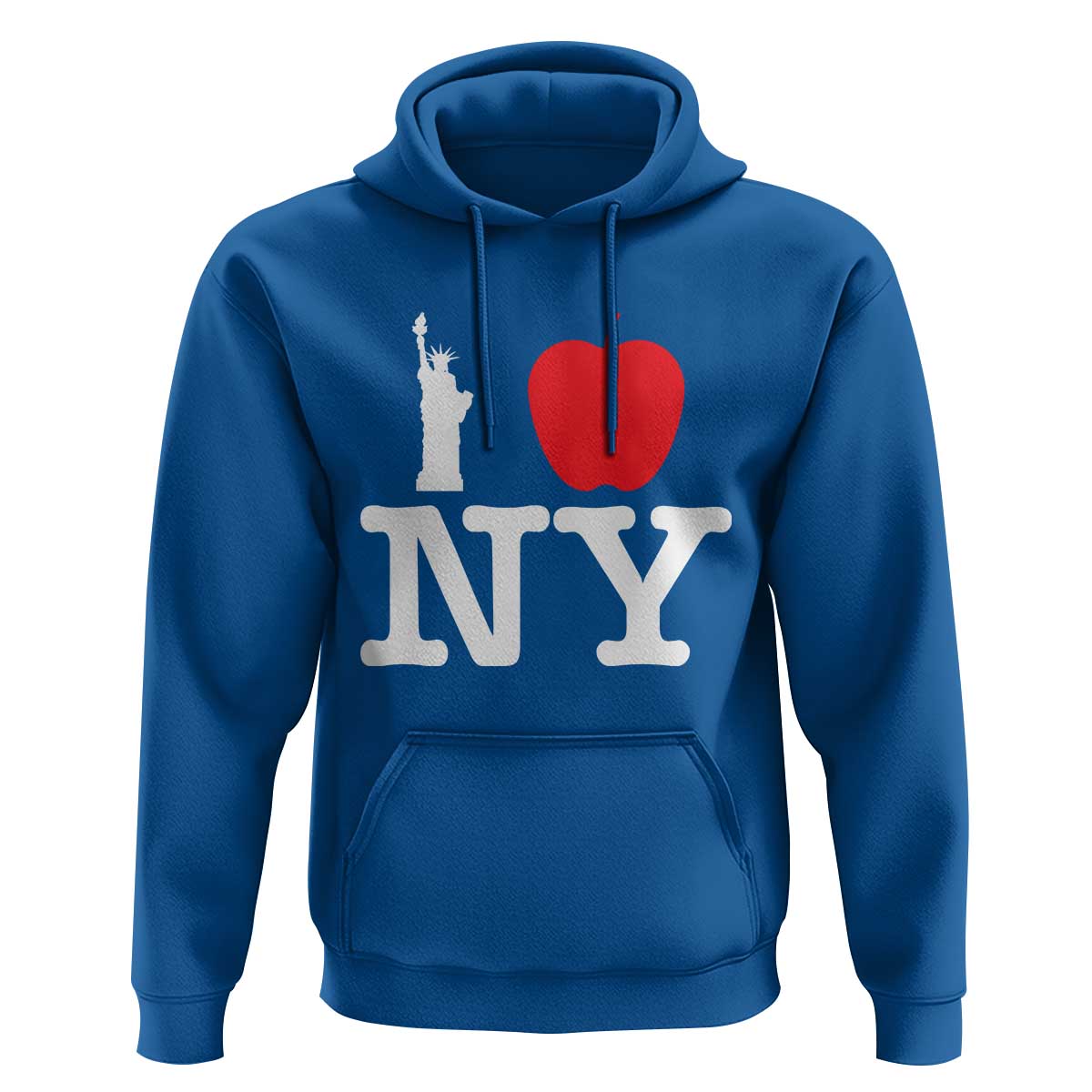 I Love NY Hoodie New York Lover Travel Gift - Wonder Print Shop