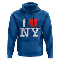I Love NY Hoodie New York Lover Travel Gift - Wonder Print Shop