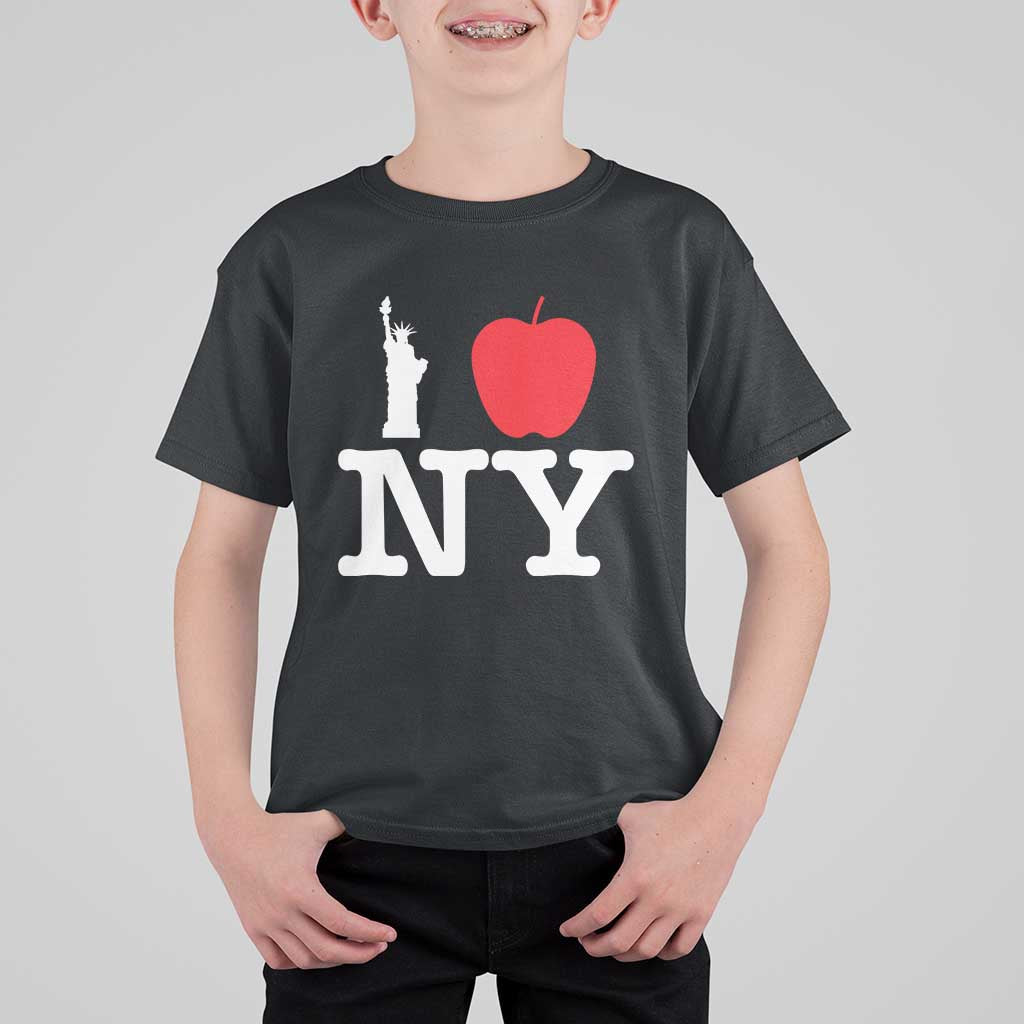 I Love NY T Shirt For Kid New York Lover Travel Gift - Wonder Print Shop