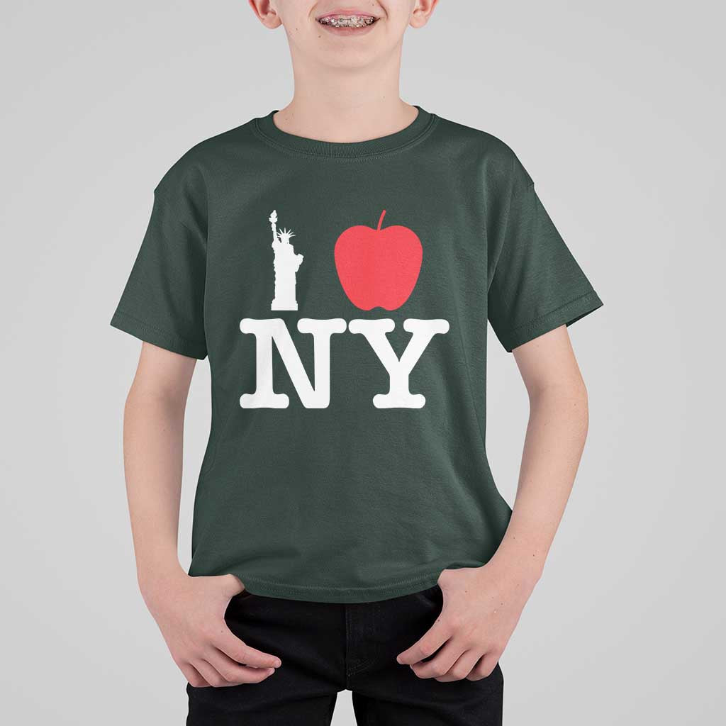 I Love NY T Shirt For Kid New York Lover Travel Gift - Wonder Print Shop
