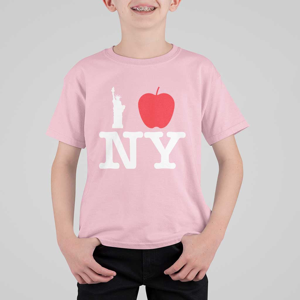 I Love NY T Shirt For Kid New York Lover Travel Gift - Wonder Print Shop