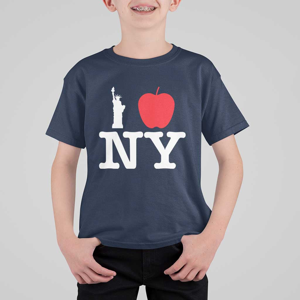 I Love NY T Shirt For Kid New York Lover Travel Gift - Wonder Print Shop