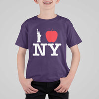 I Love NY T Shirt For Kid New York Lover Travel Gift - Wonder Print Shop