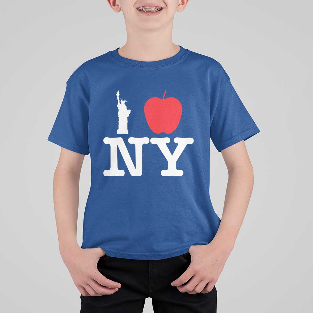I Love NY T Shirt For Kid New York Lover Travel Gift - Wonder Print Shop