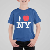 I Love NY T Shirt For Kid New York Lover Travel Gift - Wonder Print Shop