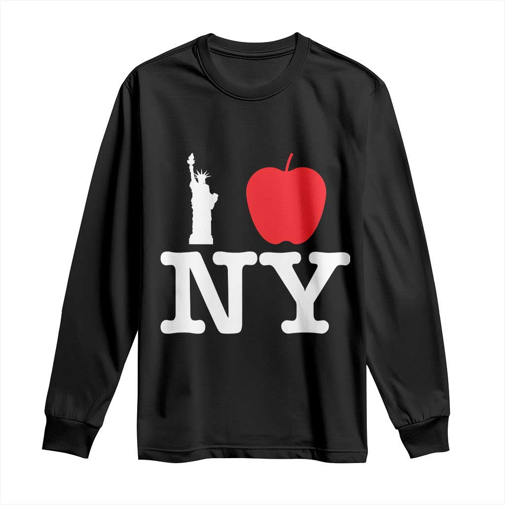 I Love NY Long Sleeve Shirt New York Lover Travel Gift - Wonder Print Shop